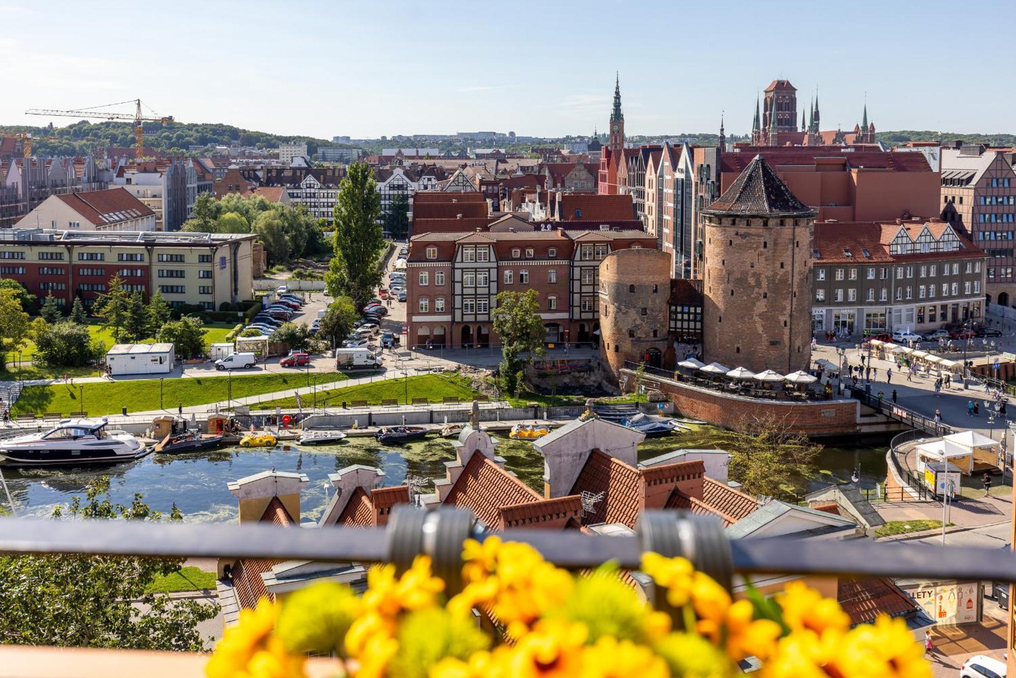 Stary Gdansk Wspanialy Widok Eksteriør bilde